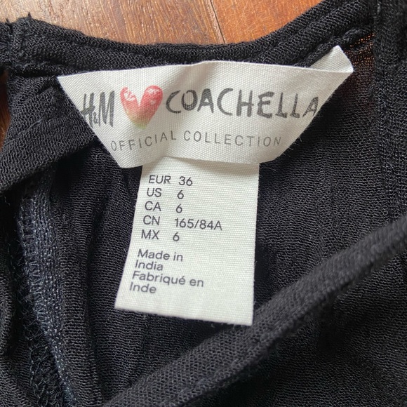 H&M & Coachella Tank Top, Size 36 EUR/6 US - Picture 5 of 6